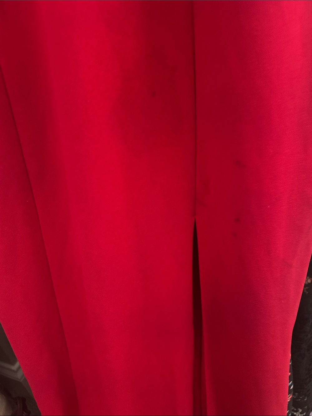 BHLDN Black Halter Open-Back Maxi Dress with Front Slit - Picture 6 of 8